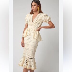 NWOT Johanna Ortiz lover bridge dress